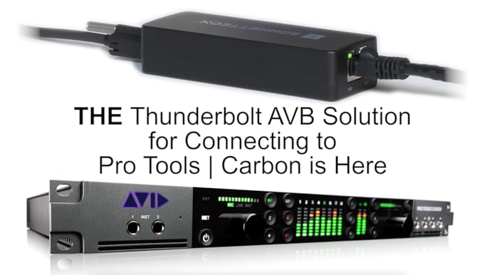 SONNET Thunderbolt AVB Adapter （美品） Amazon.com: SoNNeT Thunderbolt AVB Adapter for Macs